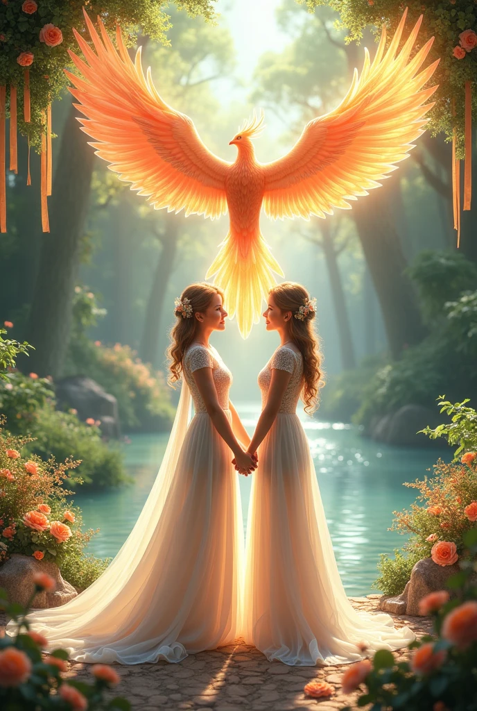 marIage de deux femmes avec un phoenix 