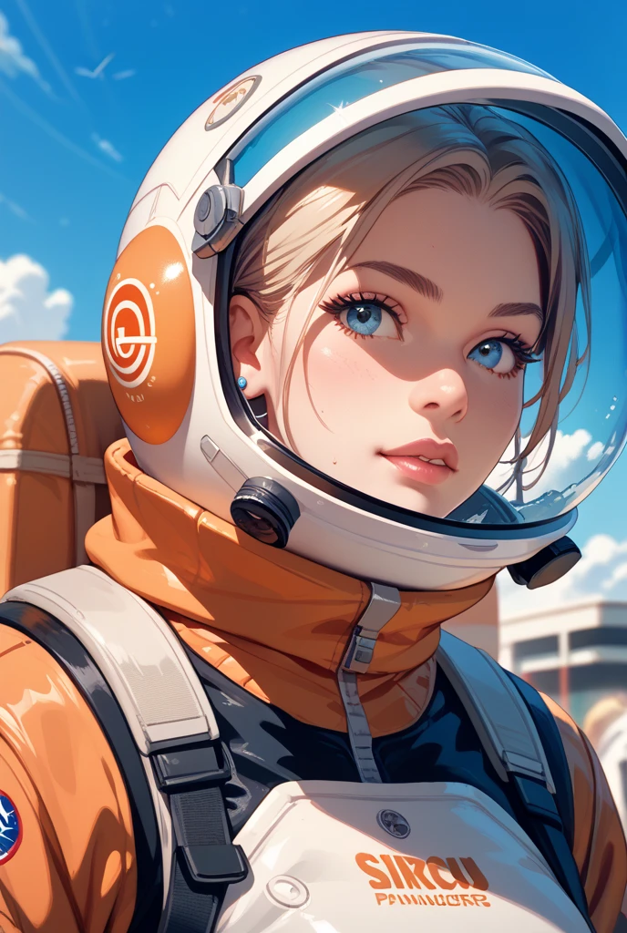 Dinosaurs in spacesuits