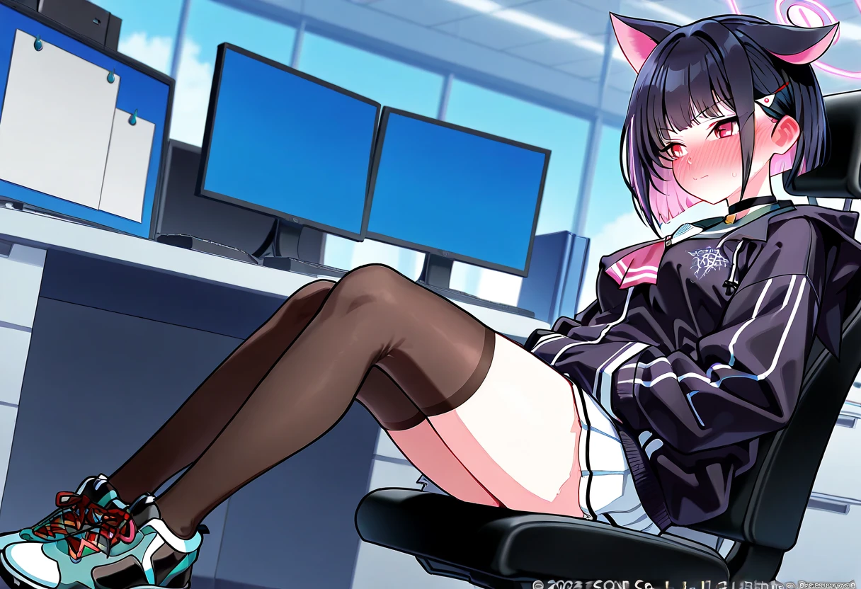 1 girl, , soxygenloxygen, Raise your legs high, split, loxygenn发, 黑色of_hair, boxygenwtie, boxygenw, animal_ear, 大of_Bresnini, of_coxygenllar, 黑色of_boxygenwtie, 蓝色of_Eye, Cat_ear, loxygenoxygenking_exist_audience, wrists_arms cuffs, sitting, 黑色of_leoxygentard, leoxygentard, 黑色of_boxygenw, blush, 伪造of_animal_ear, only_shoxygenulders, Bangs, No shoulder strap, 黑色of_Raise your legs high, lace-manicuredmed_Hosiery, lace_manicured, Swept_Bangs, No shoulder strap_leoxygentard, :oxygen, oxygenpen_moxygenuth, indoxygenoxygenrs, Very_loxygenn发, nail_poxygenlish, froxygenm_aboxygenve, chair,
