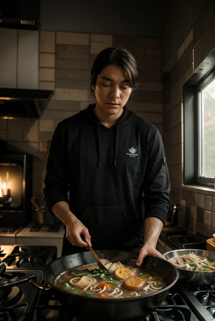 Description: A chef uses a pizza cutter to slice the pizza into perfect
portions, showcasing the steam rising from the freshly cooked
slices.
Camera Model: Nikon Z9
Shot Type: Medium shot
Lens Type: Standard lens (around 50mm)
Enjoying the Pizza