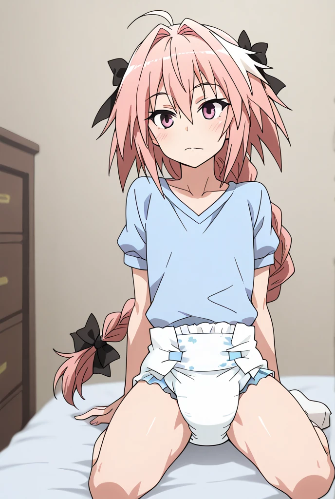 ((masterpiece))((Highest quality))girl、Laughing with your mouth open、blush、Flat Chest、Are thin、Blonde Hair、blush、Are standing、Whole body image、Eye level on face、、No background、Hair is two colors、Twin tails、Red Eyes、Two-tone red and yellow hair、Completely naked、Greeting with pussy
