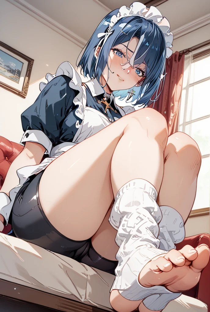pekomama,motherly,milf,,aged up,,,,(masterpiece),(best quality),(ultra-detailed),(best illustration),(best shadow),(absurdres),(detailed eyes),(very aesthetic),1girl,dim lighting,in bedroom,horny,in heat,,heavy breath,shiny skin,sweat,,,,torn thighhighs,Sitting on lap, penetration,1boy,back shot,looking back,vagina on show,looking at viewer,,happy,pleasure-face,,intense-pleasure,from below,fog,steam,pov,