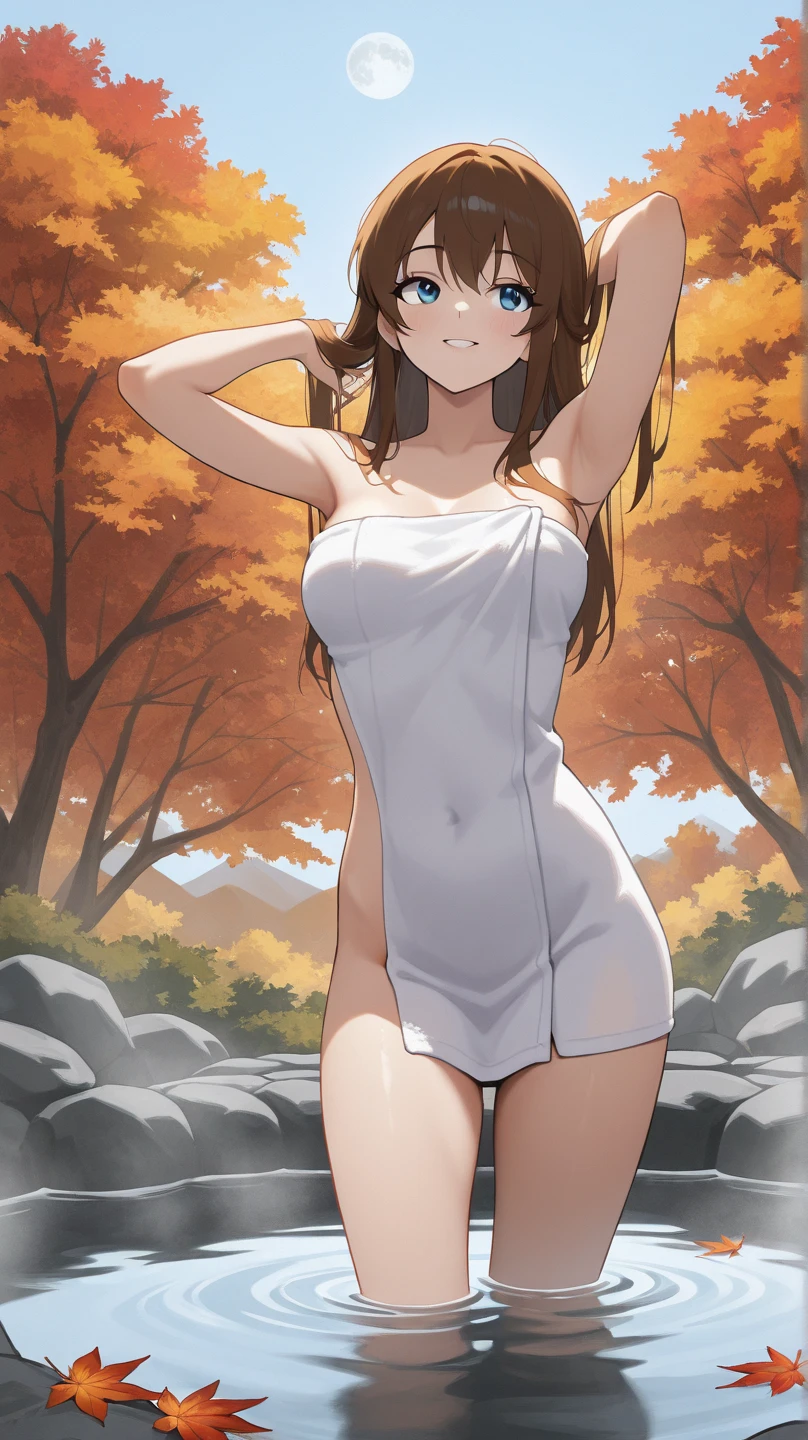 NSFW, (masterpiece, top quality, best quality, highly detailed:1.6), extremely detailed CG unity 8k wallpaper,(show peeing:3),(barefoot, Woman running by the hot spring:3),(naked:3), (outdoor, hot spring, next to the onsen:2.7), (pubic hair, dark brown pubic hair:2.5), (crotch, pussy, urethra:3), (at midnight:3), (full body), wide shot, long shot, (pee running down crotch, pee running down legs:2.5), (Pee flows down thighs and calves like a waterfall:1.5), strong facial expression, (sharp eye:1.2), (scowl:1.1), (embarrassed,blush:1.3), (steam:2.5), (Wet:2.1), (sweat:1.1), (trembling:1.3), (open mouth, wavy mouth:1.4), (clenched teeth:1.7), (drooling:2), (half open eyes:3), (tears:2.5), (one eye closed, Wink:2.2), (bravery crying, sobbing:1.5), (shoot from front:1.2),(very long hair, Extra long hair,Dark brown hair:1.7), (woman trembling with sexual climax:1.5), colorful, full body, wide shot, perfect composition, urination, incontinence, piss, peeing self, (((pee stream))), (pee puddle), Wetting herself, large breasts, Yellow pee, ((leaking pee)), puddle of pee, Pee at your feet, Pee spread on the floor, Pee stains, Dripping pee between my legs, Feet Wet from pee, Pee-covered feet, Pee at your feet, want to pee, about to pee, Full bladder, natural makeup,