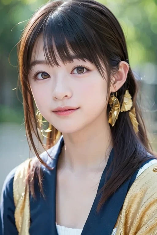 (sfw:1.5)、High resolution symmetrical images, Girl and Horihada, Yakuza, Japanese Mafia, Movie photo of Japanese cartel leader with tattoos on waist, chest and arms, Cleavage、((Close-up face:1.8))、Upper body portrait、(((Full body tattoos)))、 (Lotus tattoo)、 ((Close-up chest:1.5, Underarm, 胸のAngle from below)), Blonde braids, short hair, ((Art Nouveau)), (Ecstasy Face), (Alphonse Mucha), Small earrings, ((on the road, wood, Buildings in medieval Europe)), Angle from below、(Anatomically correct)、(Perfect body proportions)、(Natural Hands、Natural Fingers)、(Breast Goddess, Woman born from flowers, ((Round face)), Realistic Eye Size, Droopy eyes, smile,I'm bathed in dazzling light