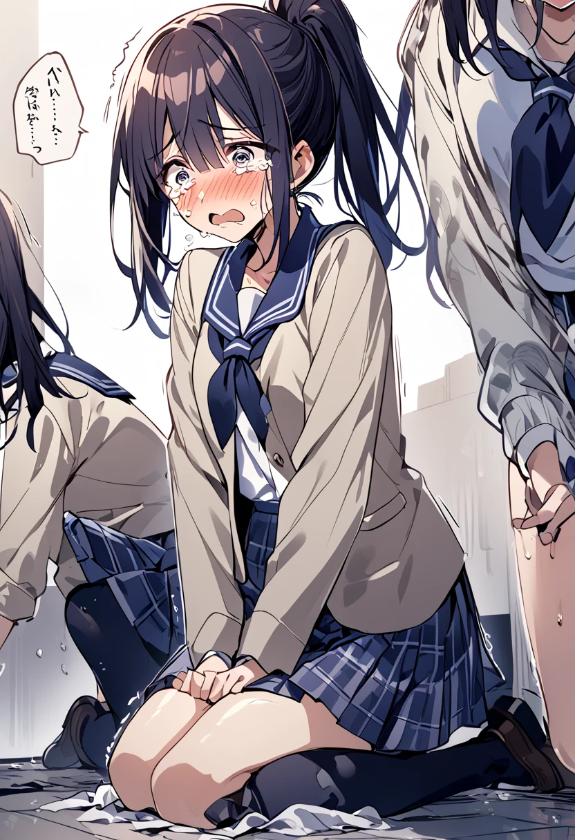 {{(((Ultra detailed, ultra high definition, 64k, masterpiece, highest quality, beautiful eyes in every detail, highly detailed eyes and face, sexual bullying, girl-on-girl sex, anal pussy, cum, love juice, pissing , sweating, lesbian rape, anal sex, close contact between girls, one girl inserts a super large vibrator into another girl's anus, rape eyes, ))))}}, profile, two girls, anal juice, Climax, love juice, urination, sweaty, (: 1.2), (small: 1.25), (baby face: 1.2), (short hands: 1.2), droopy eyes, NSFW, white blazer, super miniskirt. on the train
, small breasts, female, 7 yeedium length, clear red eyes, big eyes, crying face, wearing a ribbon, drooling),