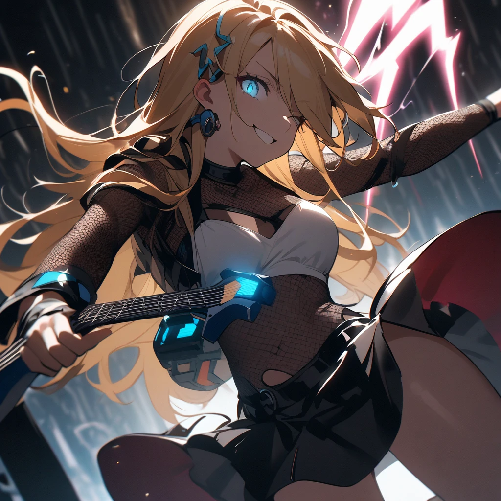 from side, solo, exposed white underwear, (torn clothes:1.2), nipples, tottering, MinervaVG, big breasts, cute Face, blonde hair, opened eyes, rolling eyes, scared, (sobbing:1.2) :o, moaning, tilt head, headback BREAK beam,damaged,destruction,pink beam,shattered pink beam, injury, damaged, dirty