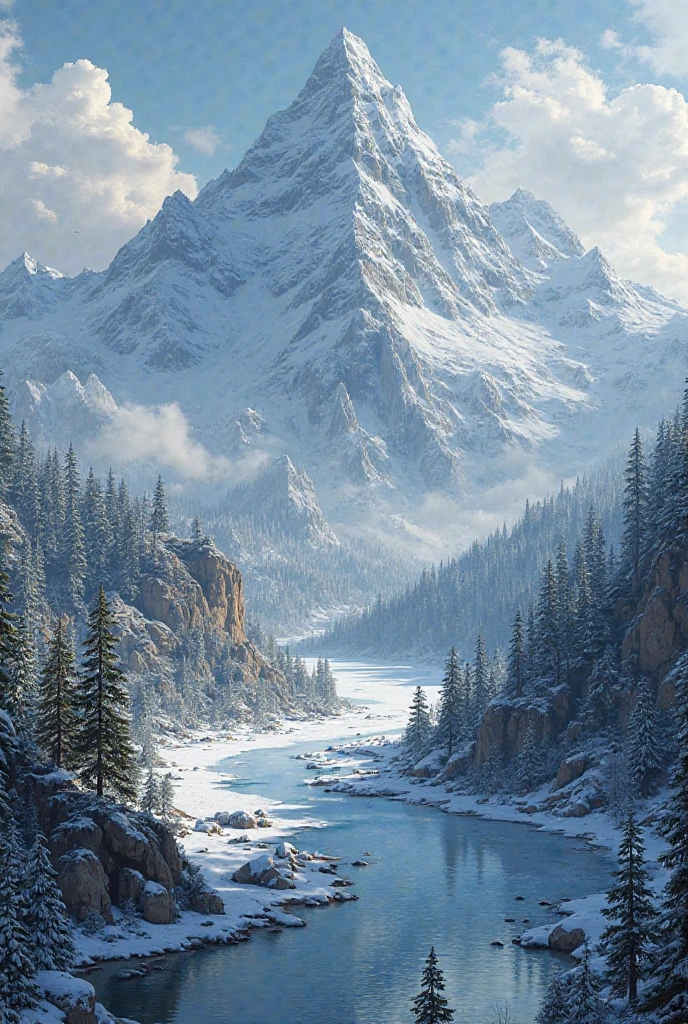 
Wintervalle (Norte): icy kingdom with snowy mountains and pine forests. Main city: White Mountain.
	• Thessalena (Centro-Sul): Reino maior, with hot climate, vilarejos, plains, deserts to the south and the Whispers Forest to the north. The Stone Castle is in the center.
	•	Eresydown (Leste): Shady region, covered by the Black Forest, with constant mists and small valleys.
	• Aurivann River: It is born in Eresydown, crosses the three kingdoms and is sacred to all.