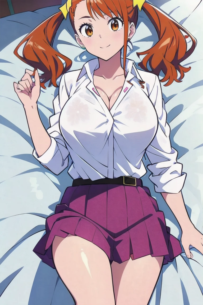 1woman, Yoshioka_Maki, (from below:1.4), (drunken eyes, jacket and pencil skirt and pantyhose:1.2), large breast, panties,
(masterpiece, high quality, best quality, 4k, 8K, 16K, highres, absurdres:1.2), mature female, NSWF <lora:YoshiokaMaki_v1_1:0.7>