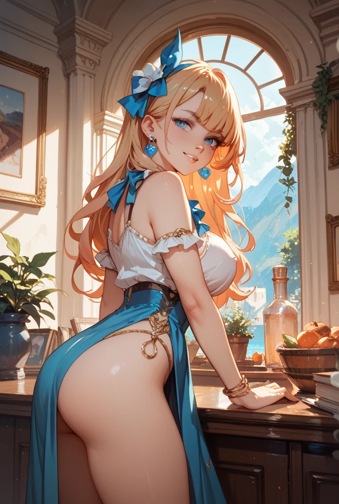 (RAW photo, best quality), (realistic, photo-realistic:1.3),best quality,highly detailed,masterpiece,ultra-detailed,illustration,1girl,upper_body,dynamic angle,world masterpiece theater,messy_long_hair,best quality,extremely detailed CG unity 8k wallpaper,ink,Amazing,cinematic lighting,lens_flare, dunhuang_style