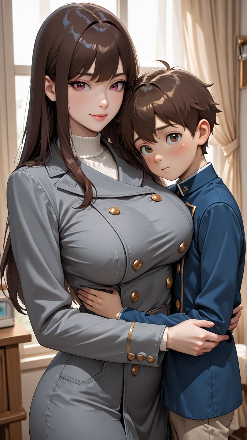Max Video Quality,one Shota,Big breasted beautiful but overshadowed older sister and boy,An older sister seduces a boy