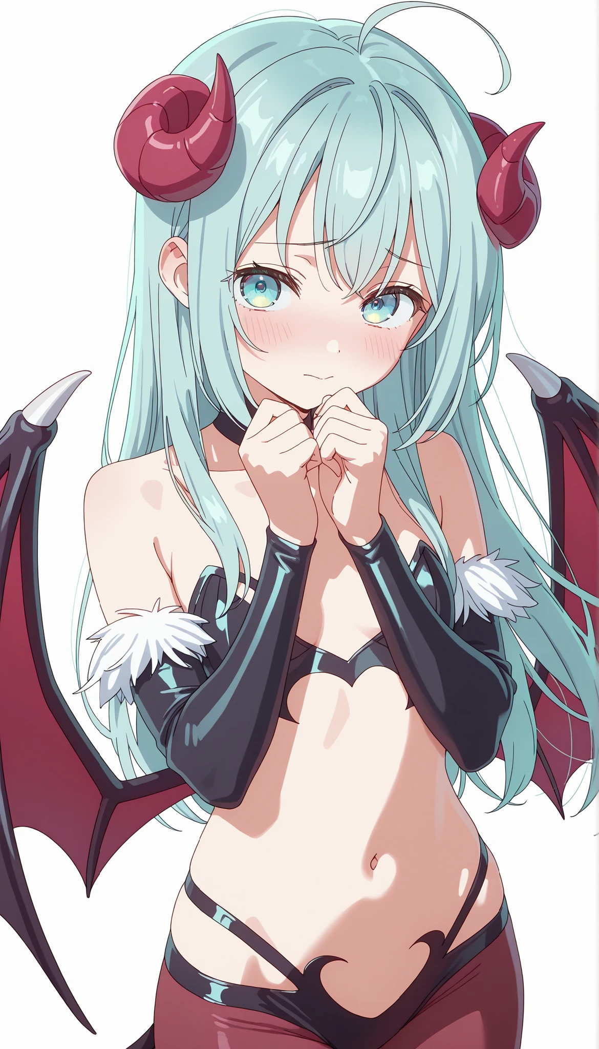 Naked,Vaguely revealing the chest,The lower body is faintly exposed