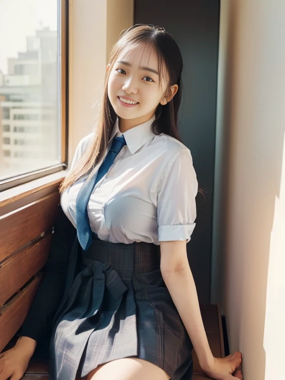 masterpiece, best quality, girl, 18 years old, wearing transparent Indonesian high, ((cleavage)), Open the buttons on her shirt and reveal her cleavage, cleavage her buttons, without bra, natural nipple, lustful smile, dynamic pose, walk in the park, sexy natural hair, mini skirt, smile, good hand angle white transparent shirt, body getting wet, her clothes was wet, wet clothes