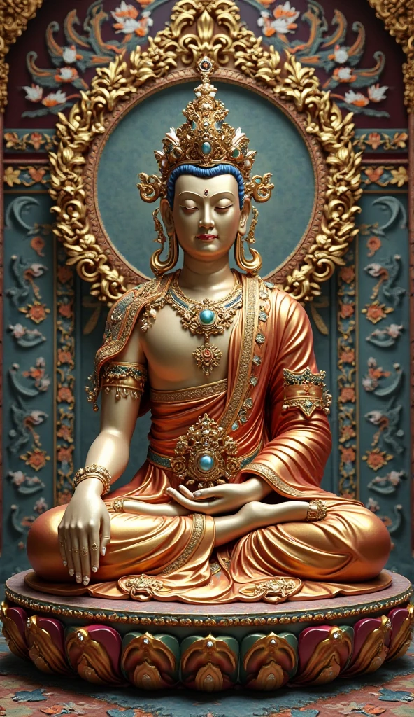 Ashura Statue, seiza
