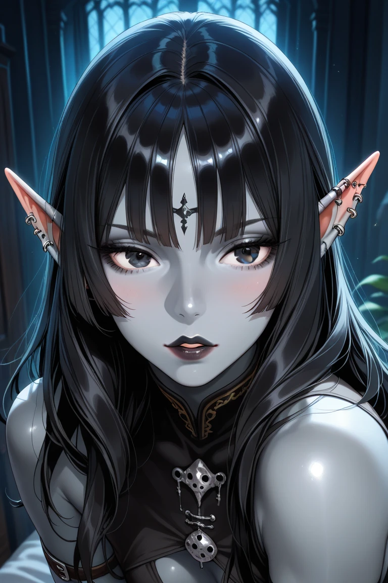1girl, beautiful girl but evil, beautiful, Symbiote, dynamic pose, highly detailed, micro detail, intricate, 8 K, hyper detailed, smooth, Venom suit, illustration