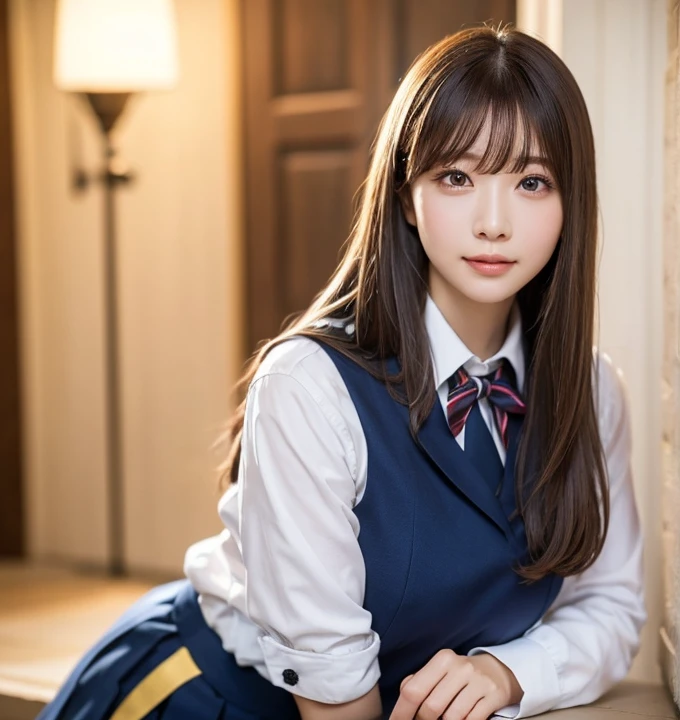 8K, RAW portrait of (Women in Japan),masterpiece、Photorealsitic:1.3、photographrealistic, 超A high resolution, Best Quality, Real life photography ,( At night :1.1),((( Two girls lift up their skirts and show off their panties in a bedroom late at night)))、(kawaii faces:1.4)、Two very cute Japanese girls,((Elementary school girl in Japan))、((Realistic Schoolgirl))、((School uniform、Dark blue blazer、Plaid pleated skirt、a bow tie))、 Long hair,,Slender body,、inside in room、
Big beautiful detailed eyes, Black hair,(depth of fields:1.3),、((Disheveled clothes:1.3))、 ((dark-brown eyes:1.5))、(Authentic skin texture:1.3)、(Immersive atmosphere:0.8、Chiaroscuro:1.2) 、(looking at viewert)、Looking at the camera、Look at viewers、((embarrassed from:1.5))、A smile:0.3、((Reddened cheeks:1.3))、((Ceiling from below:1.3))、(The body is facing the camera:1.5)、((Wear black floral silk panties))、((up skirt))、((Woman Pulling Up Her Skirt))、((Spread your legs to the sides))、((frombelow:1.5))、((Close-up in the crotch:1.6))、((pantie shot:1.3))、((Low position shots))