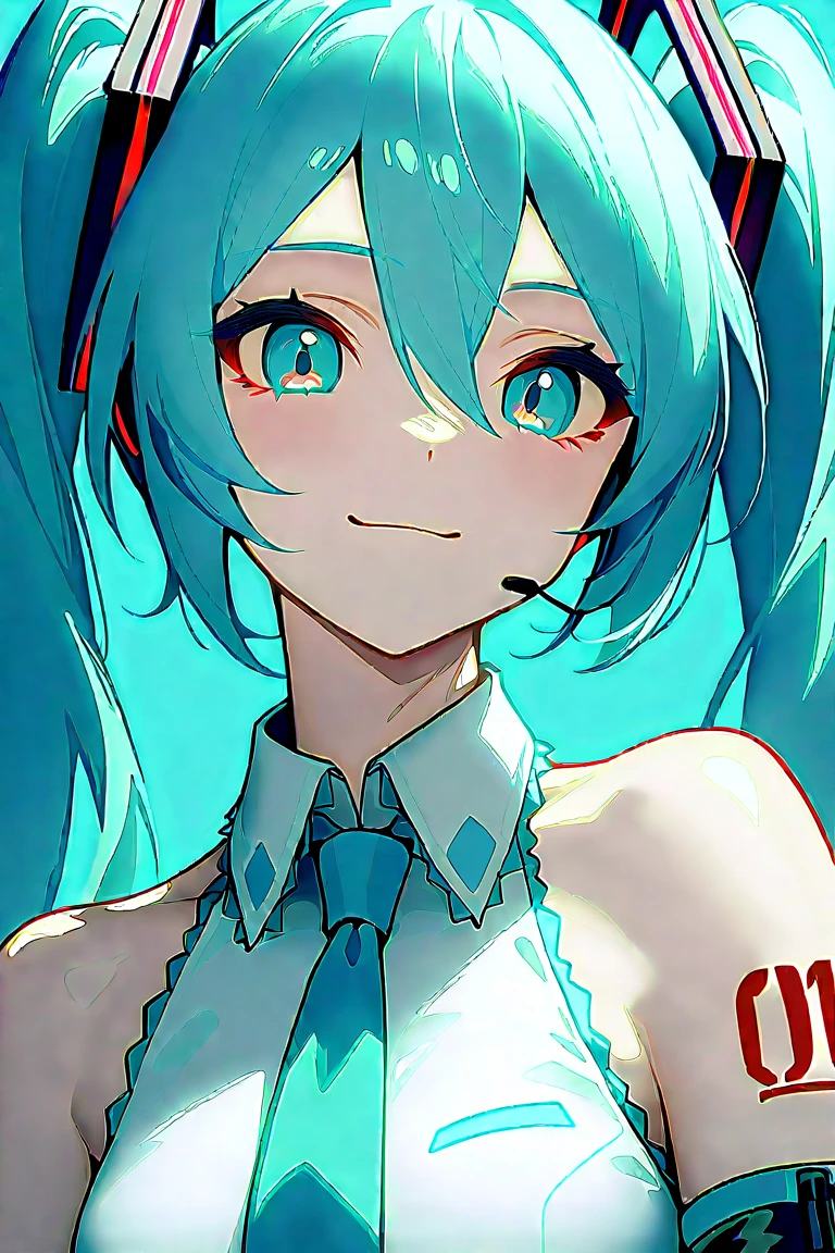 hatsune miku、Maid、Powerful details、(smile)