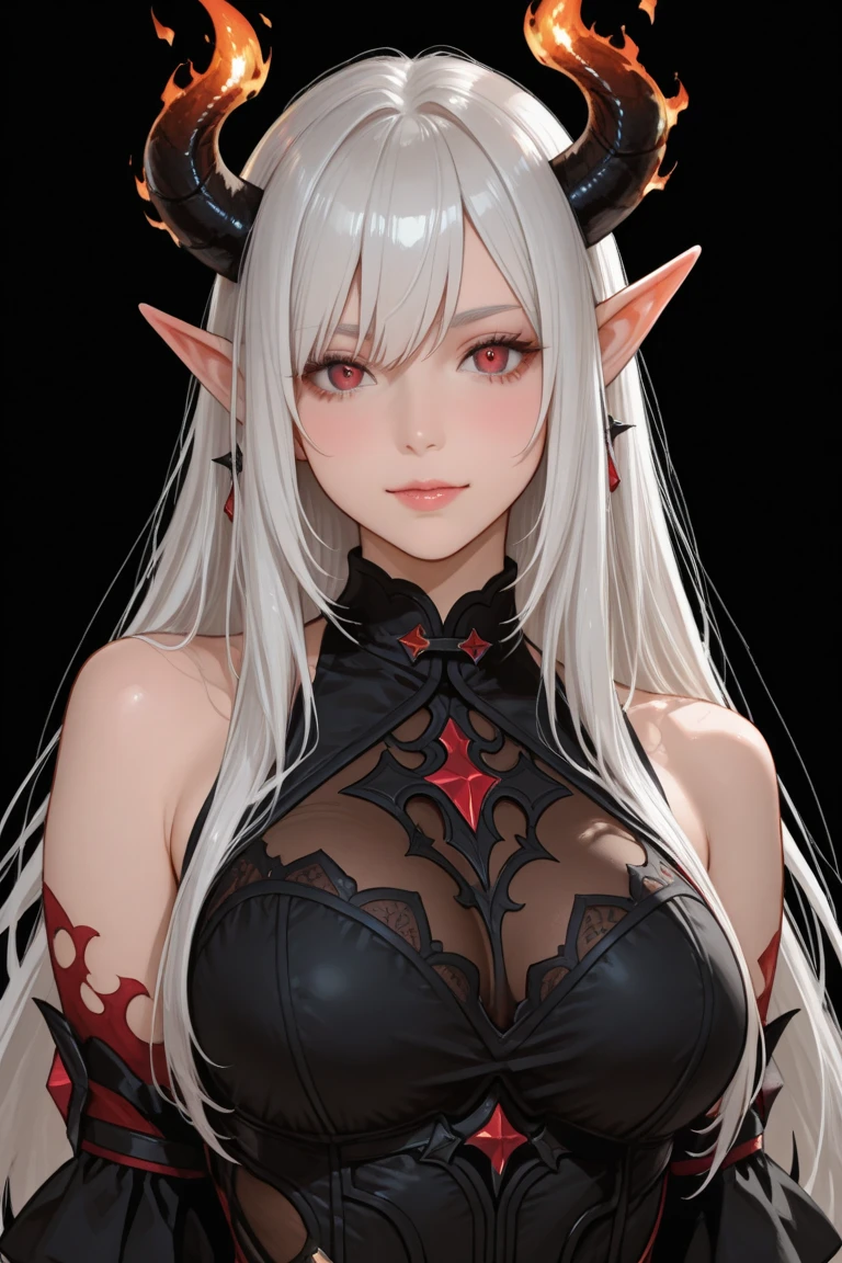Cobra-Girl, high, A slim body, small figure, ((((white scales)))), covered with scales , horns, fangs, claws, green eyes, upturned nose, mature, White hair, in a dress, Beautiful woman, ancient goddess of death, The Goddess of Snakes, evil queen , High quality, masterpiece , сбалансированная окраска, глобальное освещение, Трассировка лучей, хорошее освещение