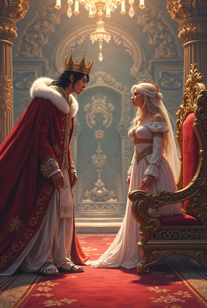 I am the queen and you are my king, your pair looks amazing, I will love you so much, love will ask for it every time.