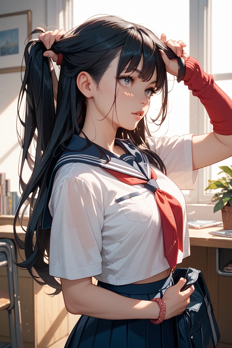 nsfw, (spread pussy:1.5),nsfw, (breast squeeze:1.3),（masterpiece:1.3), (8k, Photorealistic, RAW Photos, Best image quality: 1.4), Japanese, (1 female), Beautiful Face, Idol face、round face,A little small chin, (A vivid face),Young, (High Twintails:1.3), Beautiful hairstyle, Hair fluttering in the wind、Realistic eyes, Beautiful Eyes, ,Round eyes,(Realistic Skin), Beautiful Skin, Charm, Ultra-high resolution, Surreal, Attention to detail, Golden Ratio, Detail Makeup,Seeing the viewer,Small breasts、Thin pubic hair、(Baby Face:1.2)、Wet sailor suit、Light freckles、(whole body:137cm) 、１４age、cute、Sprinting、information、Full body shot,embarrassed,blush,masturbation, dildo, ,(embarrassed,blush:1.5),low angle full body shot,short eyebrows,blush, angry,