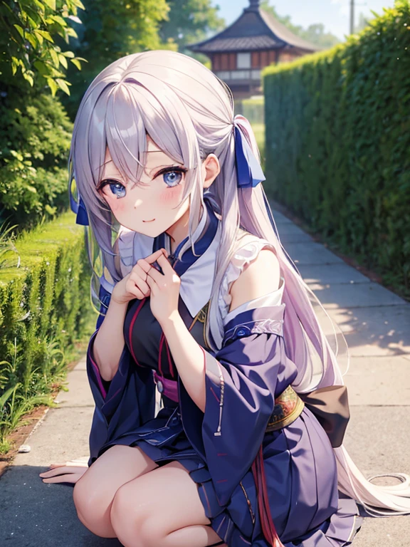 sagging breasts, 
((masterpiece)), (best quality), (ultra-detailed), (grainy:0.7), intricate detail, perfect anatomy, finely detailed, bloom, illustration, epic lighting, cinematic composition, colorful, sharp:1.3,  (extremely detailed CG:1.2), (8k:1.1), detailed background,
center of picture,
cardigan, sailor  uniform,
cute girl, detailed face, detailed eyes, twintails, low twintails,  pink hair, very long hair, huge breasts, large breast, huge boobs, large boobs, round face, beautiful eyes, big eyes, ahoge,
tight  sailor cardigan uniform, short navy blue sailor short skirt, mini skirt, white pantyhose,
thin round glasses, hairpin, pink neckerchief, sailor collar,  x hair ornament,
dool on the floor, white 
childish:1.1, small body, slim, thin, petite body,
full body, sitting, picnic, look at viewer, top right view, seductive smile,
smartphone, unicorn doll,
outdoors, flower garden, flowers, sakura, grass, sunlight, sunny sky,  clear sky background,
lying,