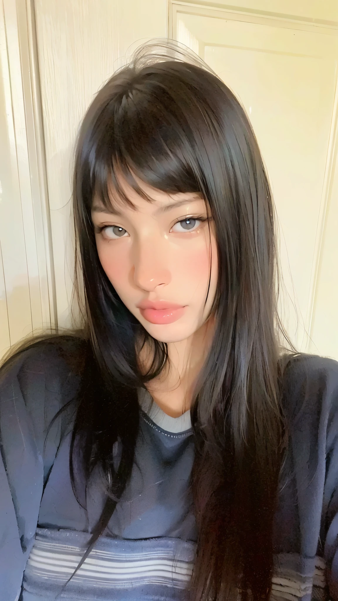 stunning woman , high quality, Details of perfection , ultra 8k, perfectly rendered face , all facial and body details are perfectly detailed , maximum quality, 8k, perfectly rendered details , ultra detailed photograph for maximum and impeccable quality , wonderful and charming woman , perfect eyes , perfect lips , nose, perfect hair, perfect skin, she is very wonderful , ultra mega-rendered quality image at the pinnacle of perfection , each strand of her hair is perfectly wavy and detailed , she is wonderful , uma imagem 8K renderizada com a mais high quality de IA que os olhos humanos nunca testemunharam tal qualidade e beleza, The image has good saturation and color , Vivid , super rendered , rendered skin, rendered hair , rendered nose , rendered lips , super rendered image to the highest and best possible quality