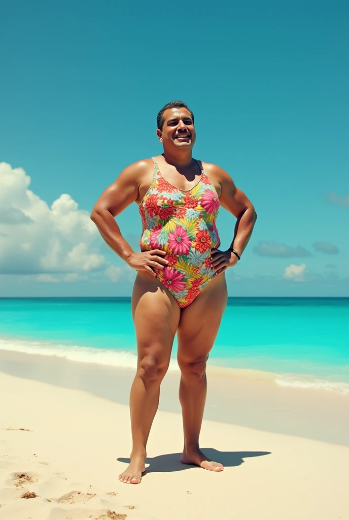 Woman na praia, in a green bikini, camiseta roxa, there is a woman in a purple shirt and blue panties standing in the water, in a spandex bikini, na praia, standing na praia, em uma praia, wearing a two-piece swimsuit, posando na praia, in bikini, standing in shallow water, wet trajes de banho, full body photo in bikini, trajes de banho, foto de praia, trajes de banho, usando uma filmadora Sony, she is filming, foto clara, alta qualidade, high resolution, art-prime, 8K