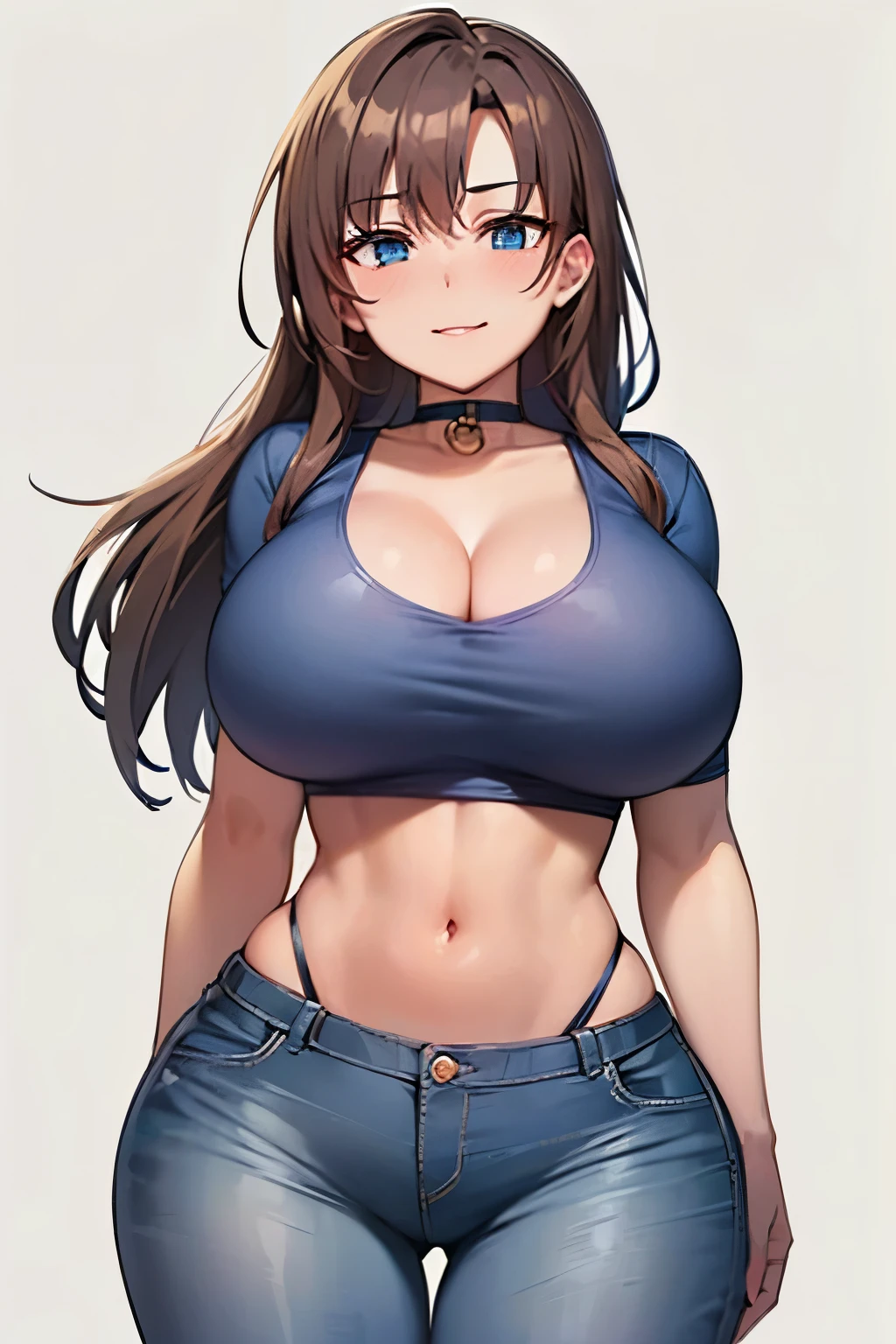 ((Best high quality:1.2)), Work of art, (8k), extremely detailed, ((High detail:1.2)), Solo, 24 year old Korean Ulzzang female, (crop strapless,
mini-shorts), (large round breasts),
