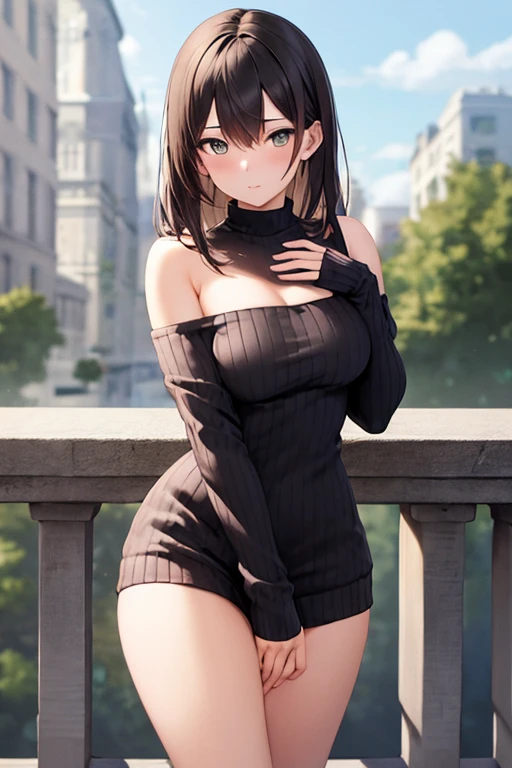 (masterpiece), (best quality), (high resolution),dutch angle,hyper detailed, solo, detailed_background, landscape,  <lora:ichinoseShikiTHEIDOLM_v10:1>