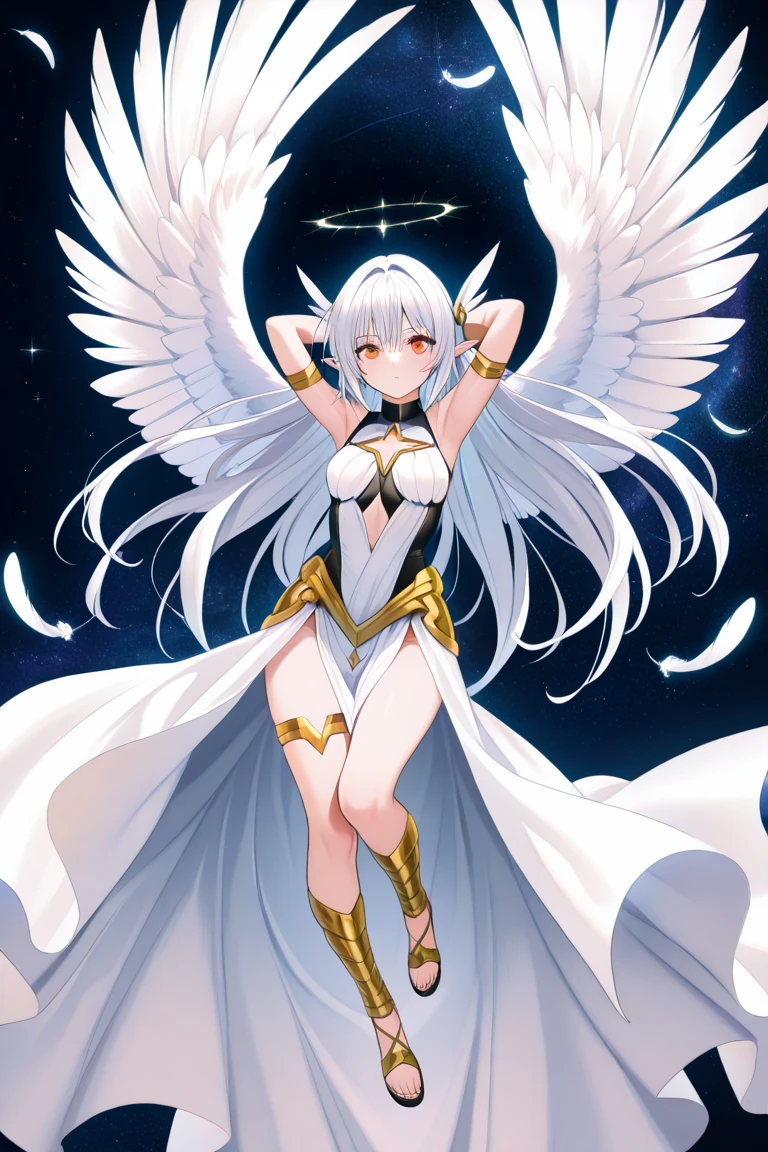 Eagle Banshee，featheredwings，eagle claws，pointy ears