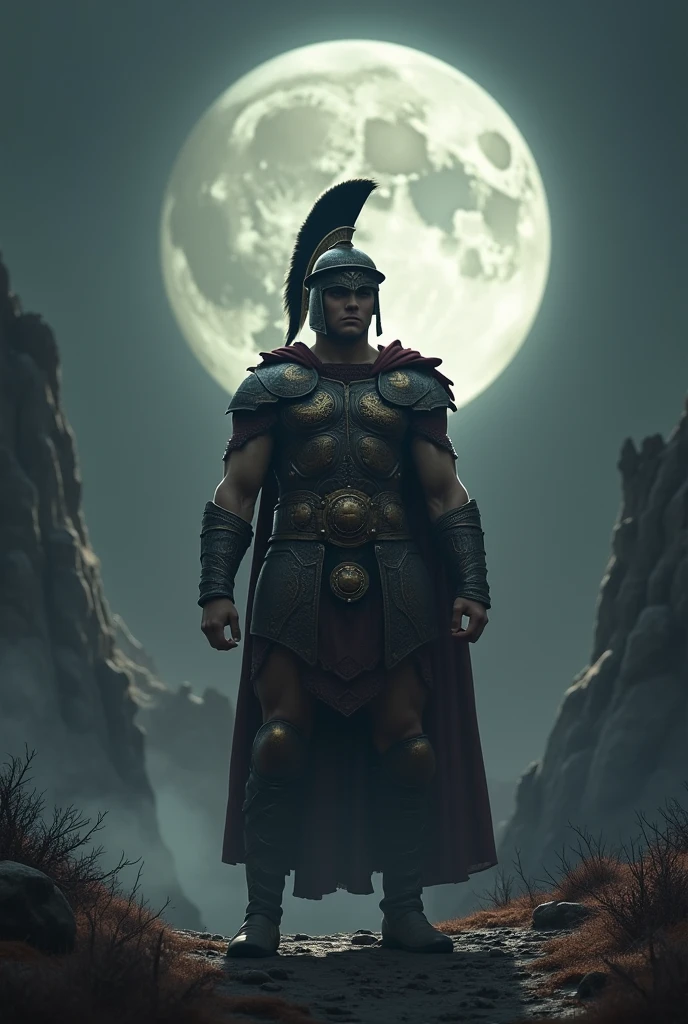 kratos, the Ghost of Sparta, au [enviroment] featuring [object/missiles].
 * styled: [Artistic style] (ex: realisitic, cartoon, アニメ, concept art).
 * atmosphere: [atmosphere] (ex: grimdark, epic, melancholy, violent).
 * Composition: [featuringposição] (ex: close-up, plano americano, General plan, low angle, high angle).
 * Lighting: [Lighting] (ex: Dramatic, naturals, neon, silhuette).
