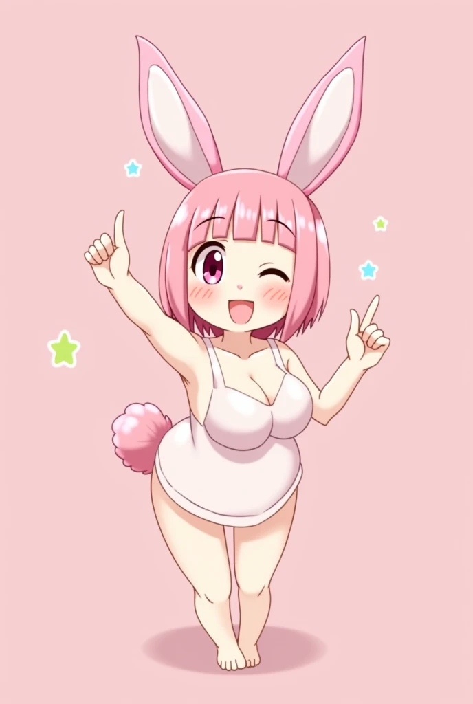 Furry shota, young, rabbit, long rabbit ears, pink hair, long spiky ponytail, spiky hair, detailed body fur, Pink eyes, purple kimono, open clothes, red fundoshi, goggles, masterpiece, looking at you, white body fur, big eyebrows, detailed hands, flat body, glistering body, shiny body, skinny, spectacular effects, sassy face, :3, perfect lighting, perfect shadows, perfect eyes, perfect hair, perfect face, gorgeous body, beach, clear sky, detailed background, best quality, ultra detail, good lighting, aeghao, tongue out, lusty expression, canine penis, down angle, penis focus,