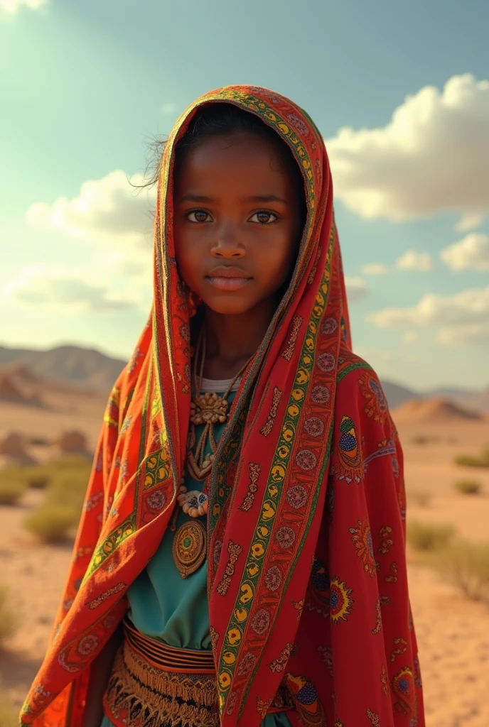 Child of the sun, a representation of the middle east people