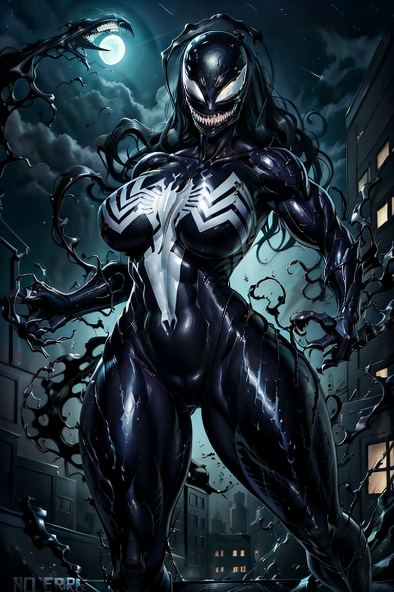 Venom De Spiderman Version Chica Anime Sexy