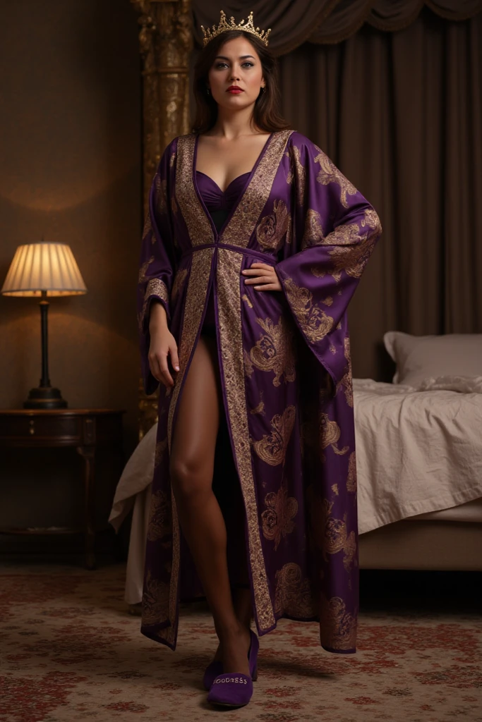 Very Detailed of lace robe underwear mockup, vibrant cool hieroglyphic colors writings symbols, beautiful composition, 8k resolution, HDR, shop background, perfect body, perfect composition, perfect hieroglyphic details, perfect iris, breathtaking, alluring