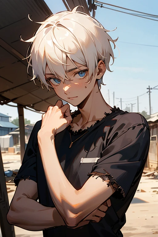 Anime style,adolable,white hair,Cat's ears,R18