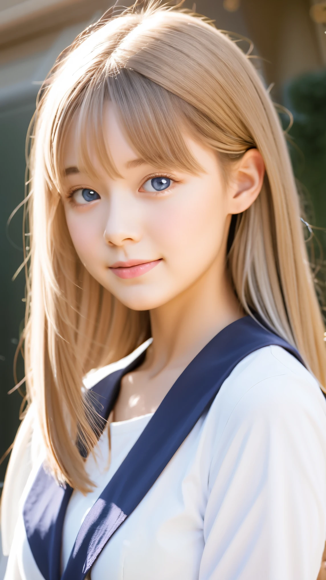 [Shiny , 非常beauty, Shine mysteriously, light blonde [silky hair、 long hair tangled around the body、Sexy Scandinavian beauty、beauty cute baby face Shining hair dancing in front of face Cute sexy little beautiful face、 long , [silky bangs that cover the eyes、 Hair on eyes 、片 Hair on eyes 、hair between eyebrows、両 Hair on eyes 、beauty, Bright, light blue eyes sparkle,非常beauty、very large eyes、 Her hair is long and straight, [silky, and cover her face.、 Sexy cute young woman 、school uniforms、小臉蛋beauty、beauty glossy skin with pure white、 Blush Luminous Styling 、round face、plump breasts、Shy yet cheerful expression、beauty breast shape,Very Fibrous Waist,beauty legs, completely naked
