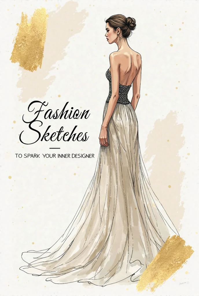 Copic markers fashion model illustration full body ,in heels