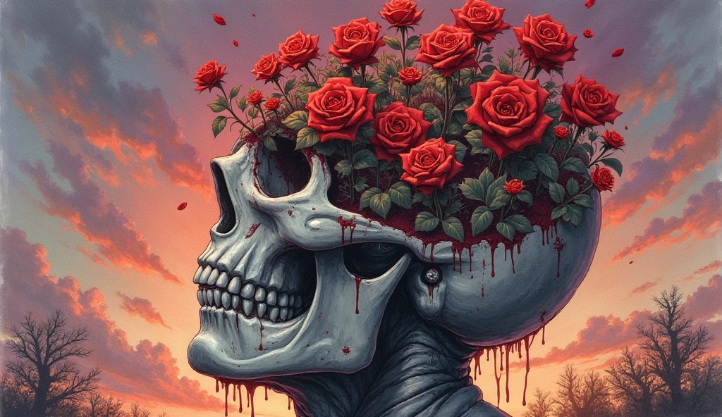 olpntng style, a rose, among rusty irons, oil painting, strong strokes, paint dripping" rgb offset, surface, diamond, By Ralph Steadman, by Cory Loftis, art by Craig Mullins, art by Jeff Koons, Art by Frank Frazetta, by Agnes Lawrence Pelton, by Tony Diterlizzi monogon, superdimensional, Volumetric