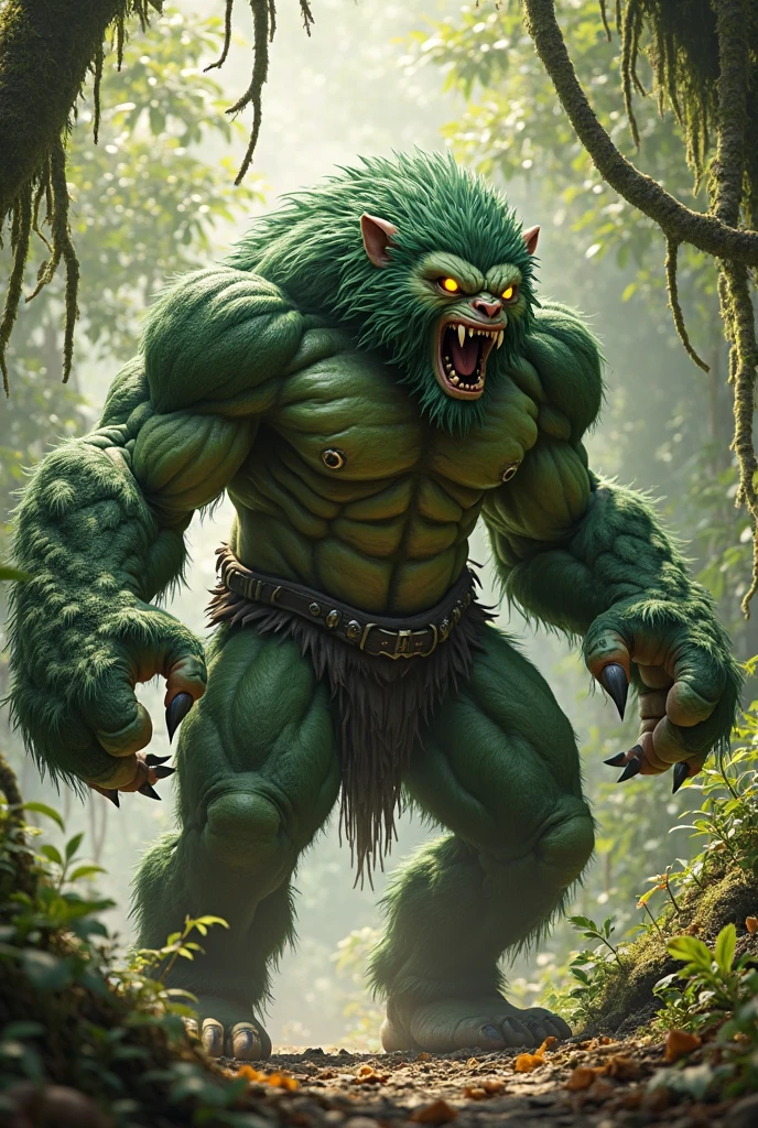Half orc half cat
