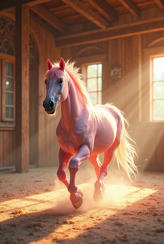 pony, Tempest Shadow, horse pussy, pussy juice, on the street, foggy, smirk, seductive, gaping anus, human male, spread pussy