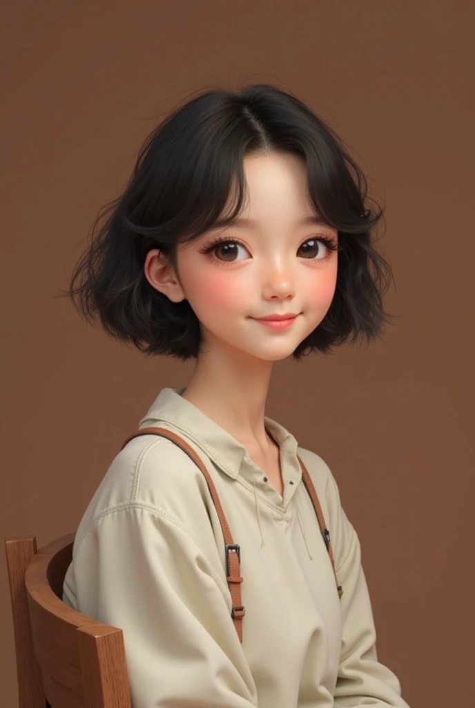 (photorealism:1.2), a 15 year old girl,from Malaysia,Fair skin,5'5,almond eyes,brown eyes,75 kg,20cm shoulder,black hair with blond highlights,wearing a jersey