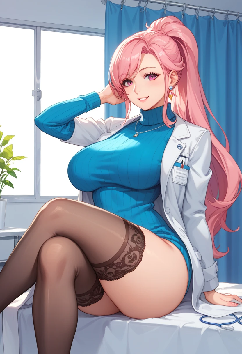nurse uniform,hospital, latex nurse suit,nurses,busty,elbow gloves,labcoat,darkhair woman,blue eyes , gigantic boobs ,medical instruments,asian nurse,two nurses,speculum,examination room,oversize boobs, ,big ass ,strap on, lay on table ,legs spreaded,giving birth,gyno chair , dentist,Milf,pink uniform,