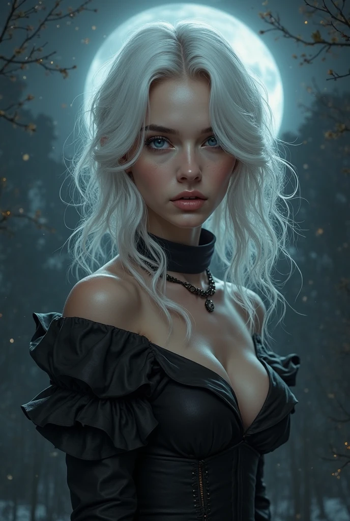 splash art, a quirky liquid portrait of a hauntingly beautiful dark werewolf woman, splash style of paint, Pixar style, Halloween colors, hyper detailed intricately detailed, fantastical, intricate detail, splash screen, liquid, gooey, slime, splashy, fantasy, concept art, 8k resolution, masterpiece, melting, complex background, intricate detailed, dark colors, fantasy, concept art, digital art, intricate, oil on canvas, masterpiece, expert, insanely detailed, 4k resolution. women with short and long white hair, attractive beauty,
works by Greg Rutkowski, elegance, dynamic lighting, spectacular lighting, high detail,
digital coloring, 8k, erotica with a clear focus, big tits, porn models, stripper, full face,
without underwear, full height, various hairstyles, bust, Phosphorus, Bright colors, Micro Bikinis,
Thongs, Futurism,Masterpiece, Beautiful art, professional artist, 8k, art style by sciamano240, rostro de Bronya Zaychik, detailed body, Very detailed face, Detailed clothing, detailed fabric, Best Quality, better resolution, 1 girl, front view, pose sexy, big breasts, serious expression, city background, at night , silver hair, choker:1.6, (long sleeve white collar buttoned shirt), (shiny black corset), black gloves covering your hands, (shiny black miniskirt), looking at the viewer,