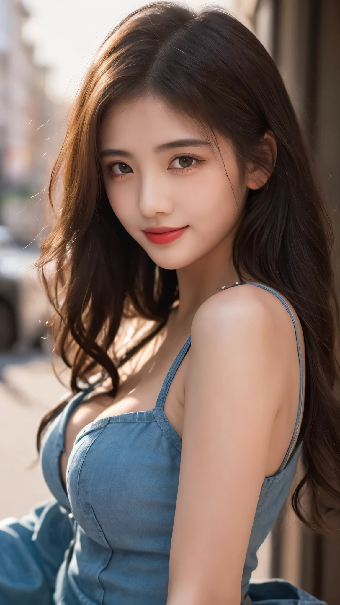 8k, Ultra-high resolution, highest quality, masterpiece, Rule of thirds photography,Surreal, photograph, 1 girl, (16 years old:1.3), pretty girl, Cute Face, 細部までBeautiful Eyes, 細かくdetailedに,masterpiece,, One Girl:1.2, Japan Female Announcer, (SFW:1.5),(masterpiece:1.2, highest quality), Realistic, (live-action, Intricate details, Depth of written boundary,High-neck clothes), Opened lips, 非常にdetailedな, Perfect Face, Perfect body, Large Model,1 adult queen with long dress , expensive, Long legs, Natural background bokeh,((whole body画像,whole bodyphotograph,whole body):1.5),(Cute Face:1.2),(Huge breasts:1.5),(Medium heel:1.2),(Big Hips:1.2),(Medium thighs:1.2),(purple(dress,good,shirt,panties,lingerie):1.2),(Soft Makeup:1.3),(絶妙でPerfect Face立ち:1.2),(Accurate and perfect human anatomy:1.2),(Smooth skin texture:1.2),(非常にdetailedな顔と肌の質感:1.2),(Beautiful Face:1.4),(Fine grain:1.2),(Beautiful Eyes:1.4),(Bright Eyes:1.2),(The most beautiful big eyes:1.2),(Long eyelashes:1.2),(beautiful and Fine grain:1.2),(blue eyes:1.4),(smile:1.3),(Mouth closed:1.2),(Looking into the camera:1.3),Looking at the audience、beauty,Long neck、Laugh a little、Please close your mouth and laugh、(((Ideal body type))),A cup small breasts :2,whole body、Perfect Anatomy、鮮明なdetailed、detailed、Surreal、Light and shadow,Strong light