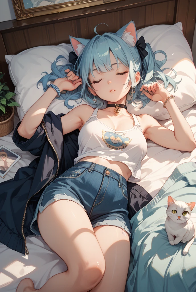 cat_ears，stomach_bulge，cum，ace