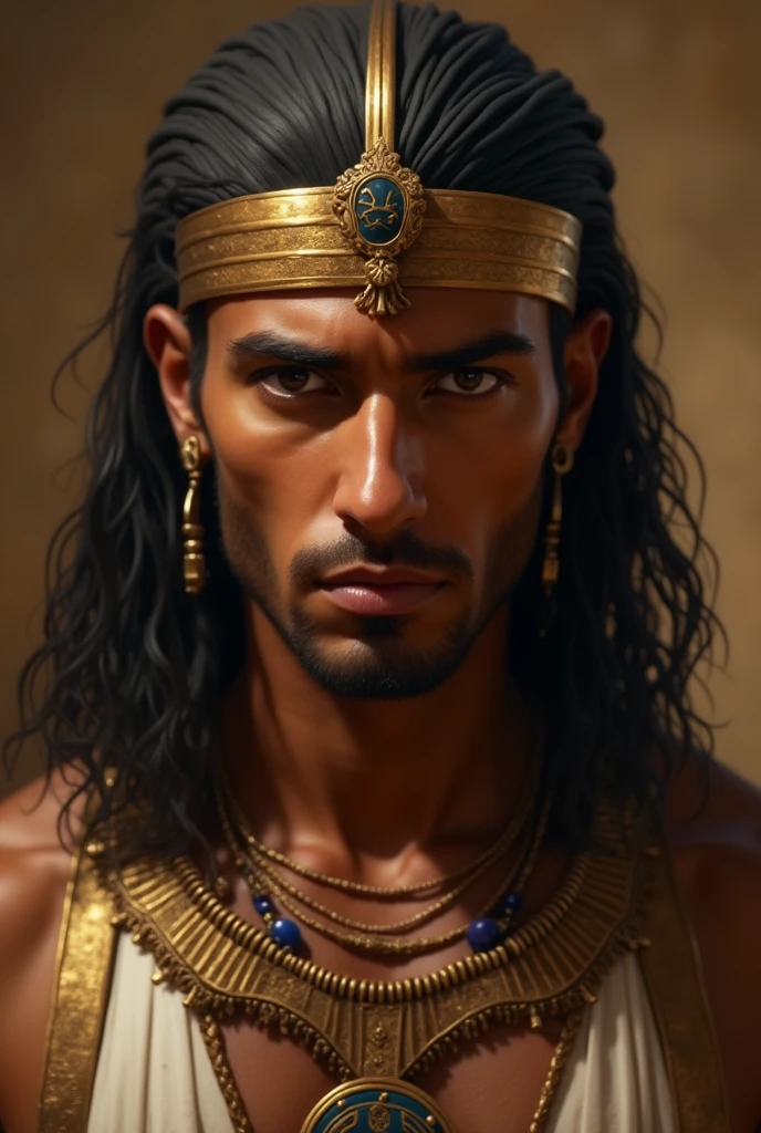 Beautiful ancient egyptian man