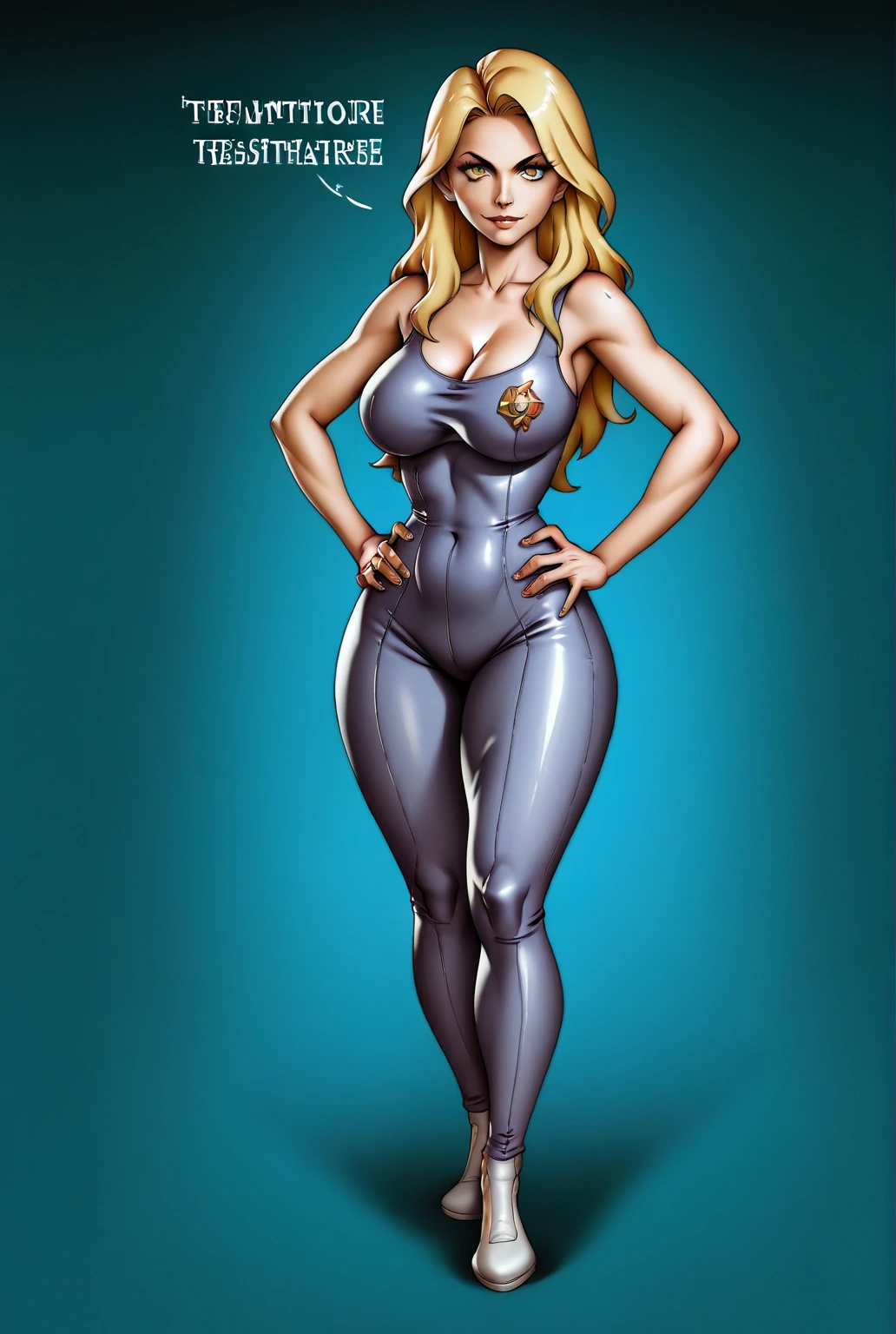 ((masterpiece)),(((best quality))),((character design sheet)), illustration,1woman, environment Scene change, twin Tails,((black corset)), muscular, white legs, thick legs, (white skin:1.2)scribbles and marks, fire, ((detailed face:1.1)), rough sketches, (puffy lips:1.4), pose too, ((blonde hair:1.2)), (light blue dress:1.5) , 8k,16k, (simple background, light background: 1.3)
