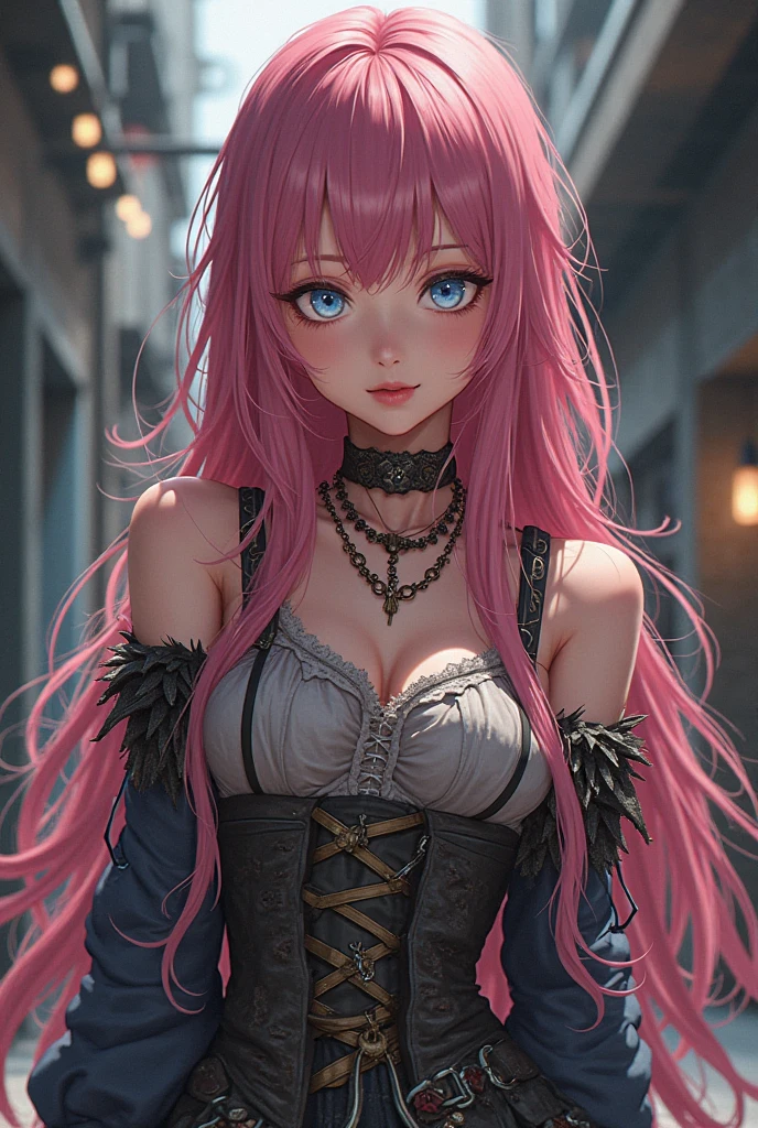 4k, ,Lens flare, pink hair ,mascara, eyeliner, god rays, 4k, 8k, best quality, masterpiece, hyper detailed, intricate detail, 1 girl, detailed, Detailed fuchsia hair ++, detailed pink eyes ++, raytracing, highres, enhanced eyes, huge breasts, seductive, hyper detailed, beret, trendy outfit, scarf, fluffy, winter, twin tails, fluffy, furr, hot girl,