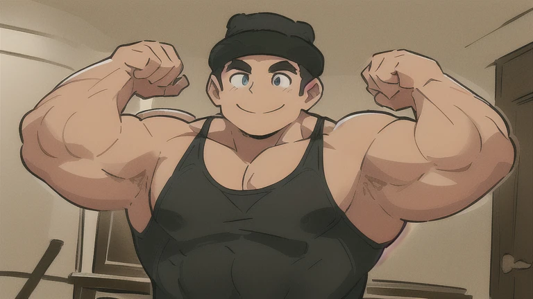 Ash Ketchum and Gary Oak from Pokémon sitting on weight benches with shoulders slumped. Sweating. Wearing bulging jockstraps. Lifting dumbbells. Staring blankly as they listen to hypnotic subliminals through headphones. Monitors mounted on the walls around him display pulsing spirals to keep them in trance as they become big dumb bodybuilder football jocks. Open mouth. IQ drain. Dumber. Hypnosis. Trance. Brainwashing. Digital painting. Anime. Hyper swollen bulging crotch. Big muscles. Big traps. Big biceps. Big triceps. Broad shoulders. Big meaty hyper pecs. Bro. "I have to resist. Have to ... break free.... Have to ... have to..... I ... m-must.... I ... must...." Speaking in a dull monotone as he falls into trance. "Listen, ... repeat, ... conform, ... obey...." Speaking in unison with the other jocks in the room. "I ... I am sweaty. ... I am horny. ... I am sexy. ... I am dumb.... I'm just a mindless.... I'm just an empty, ... stupid, ... strong jock...." Brute. Dumber and dumber. Mindless. Brainless. Musclehead. Hyper muscles. Mouth hanging open. Perspiring. Sweaty. Hypnotic trance. Entranced. Hypnotized. Brainwashed. Brainwashing. Hypnosis. Glowing eyes. Mindless stare.
