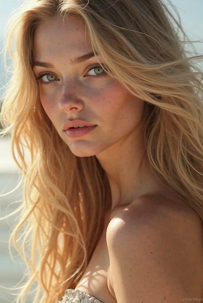 1 fille, Solo, Gros seins, Cheveux Longs, Cheveux Blonds, Haute qualité, Qualité, Yeux bleus, european